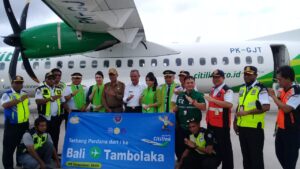 Mendarat Perdana di Bandara Lede Kalumbang, Debut Awal Citylink Ramaikan Langit Penerbangan SBD