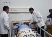 Dirjenpas Mashudi Jenguk Petugas Lapas yang Dirawat di RSUD Nabire