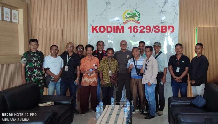 Coffee Morning Bersama Wartawan, Dandim 1629/SBD Minta Pemberitaan Media Jaga Kode Etik Jurnalistik