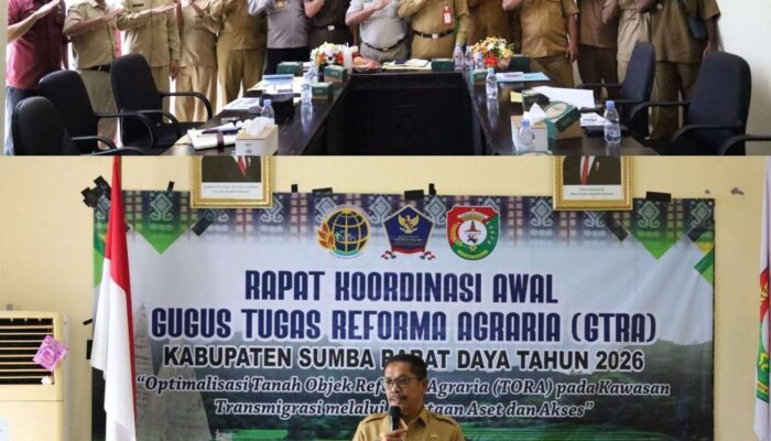 Sekda Edmundus Nau Harap, GTRA Jadi Forum Integritas yang Mampu Menghubungkan Berbagai Program Pemerintah Lintas Lintas Sektor