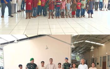 Tebar Kepedulian, Dandim 1629/SBD dan Kasi Um Kunjungi Panti Asuhan di Sumba Barat Daya