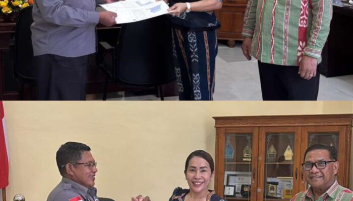 Pemkab SBD Terima Sertifikat Tanah Sekolah Rakyat, Bupati Apresiasi Kolaborasi Kantor Pertanahan