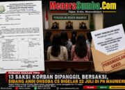 13 Saksi Korban TPPO Dipanggil Bersaksi, Sidang Andi Onsoba Cs Digelar 22 Juli di PN Maumere