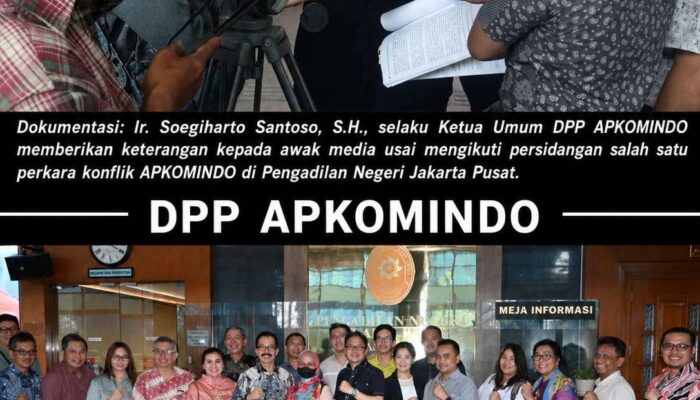 15 Tahun Sengketa APKOMINDO Belum Usai, Berkas Kasasi Nomor 431 K/TUN/2026 Masuk Mahkamah Agung