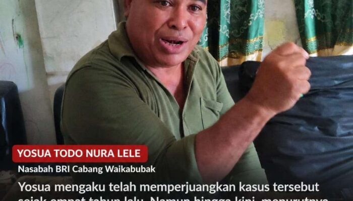 Empat Tahun Menanti Kepastian Hukum, Nasabah BRI Temui Kapolres SBD Minta Kasus Dugaan Penipuan Oknum Pegawai Bank Segera Digelar