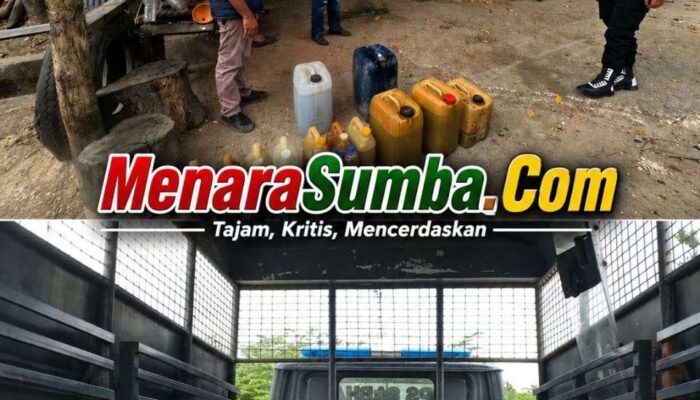 Polres SBD Tertibkan Penjualan BBM Bersubsidi Ilegal, Amankan 780 Liter Pertalite dan Solar