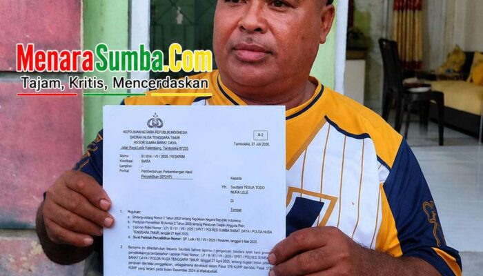 Korban Dugaan Penipuan dan Penggelapan Miliaran Rupiah Apresiasi Polres SBD Terbitkan SP2HP, Berharap Kasus Segera Naik ke Penyidikan