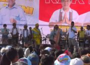 Deklarasi Paket Rakyat dan Melki-Johni Sedot Perhatian Puluhan Ribu Massa