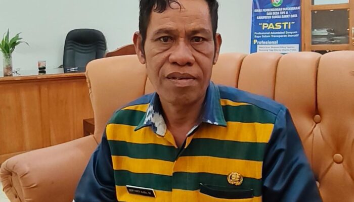 Kadis PMD SBD Ungkap Desa Eka Pata Pernah Cairkan Dana Desa Tanpa LPJ dan APBDes