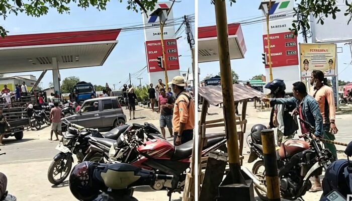Warga Bawa Senjata Tajam Saat Kericuhan di SPBU Benita Putra Migas Rada Mata Tambolaka
