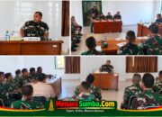 Dandim 1629/SBD Pimpin Rapat Persiapan HUT ke-81 TNI