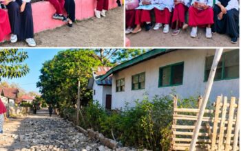 Gempa M5,9 Bikin Siswa SDI Pero Trauma, KBM Terpaksa Digelar di Teras Sekolah