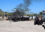 Jelang Pelaksanaan Operasi Mantap Praja 2024 Polres Sumba Barat Gelar Sispam Kota